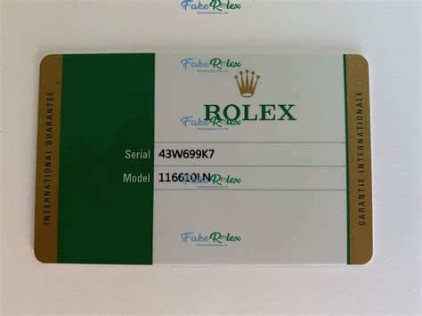 is rolex card warranty fake|rolex warranty card meaning.